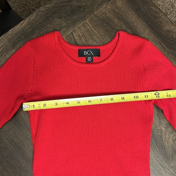 ❤️BCX Red Tunic Sweater - Picture 6 of 10